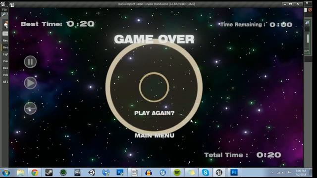 Radial Impact Game Development Live Streams - Radial Impact Game Over Screen Feature Clip смотреть онлайн