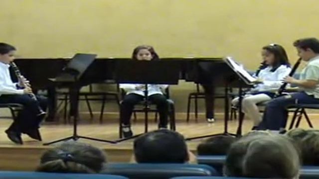 Cuarteto de Clarinetes Alumnos de Primero смотреть онлайн