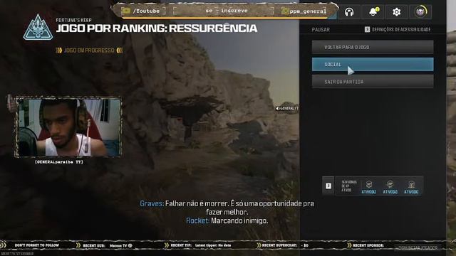 Call of Duty Warzone: 🔴GENERALparaibaYT🔴 смотреть онлайн