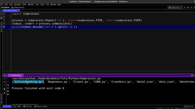 Python Tutorial - Subprocess - auf die Commandline zugreifen смотреть онлайн