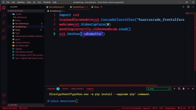 Learn To make a FaceRecognition AI in 10 Minutes with Python || #codinganna смотреть онлайн