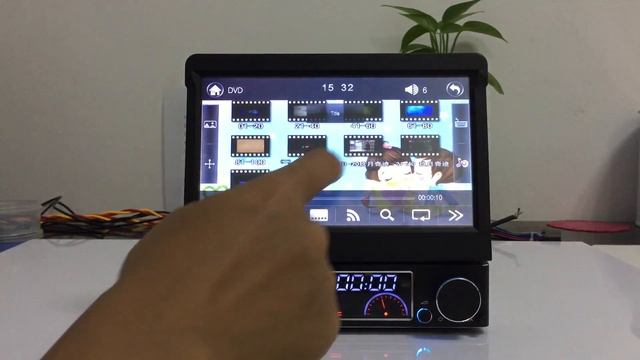 ZK-7191G 7 Inch 1Din Dashboard Car Navi DVD Player смотреть онлайн