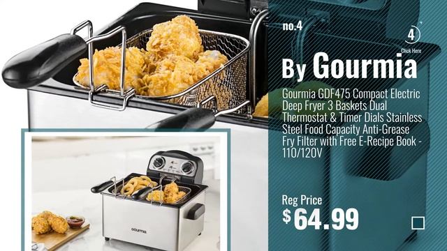 Best Deep Fryers Commercial [2018]: Hamilton Beach Electric Deep Fryer, 4.5-Liter Oil Capacity смотреть онлайн