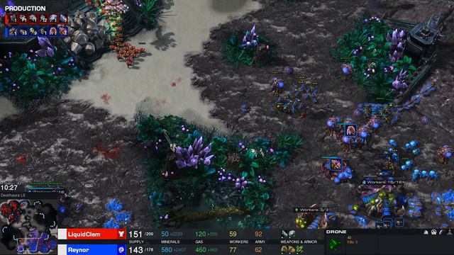 StarCraft 2: REYNOR vs CLEM! смотреть онлайн