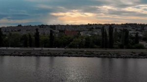 Как выглядит Никопольское Каховское водохранилище с птичьей высоты