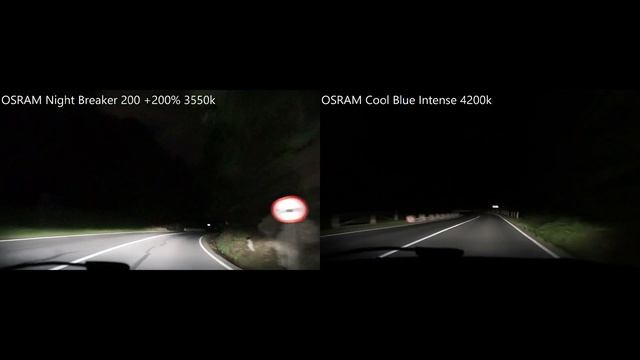 OSRAM NIGHT BREAKER +200% vs OSRAM Cool Blue Intense смотреть онлайн