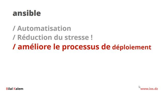 Découvrir Ansible : outils d'orchestration et d'automatisation - ep01 смотреть онлайн