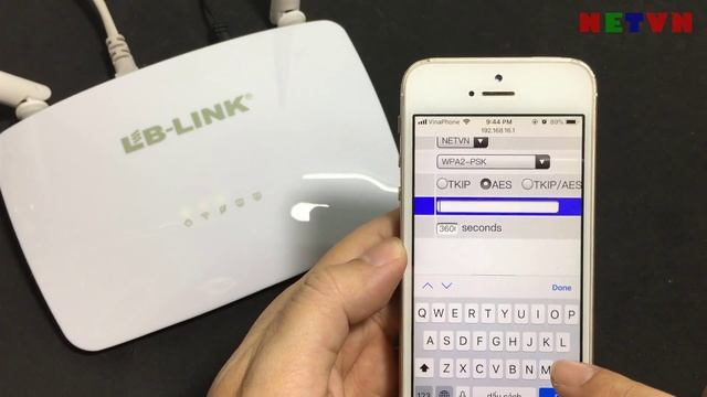 LB-LINK : Change Wi-Fi Password In Mobile | NETVN