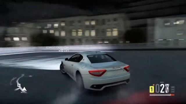 Быстрая езда тест-драйв Maserati Gran Tourismo S смотреть онлайн