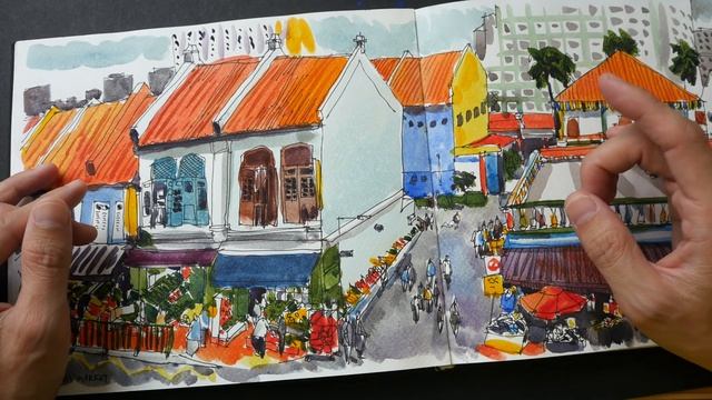 Review: Kunst & Papier Watercolour Sketchbook (160gsm) смотреть онлайн