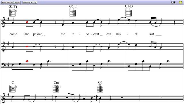 "Wake Me Up When September Ends" Green Day - Piano Sheet Music (Teaser) смотреть онлайн