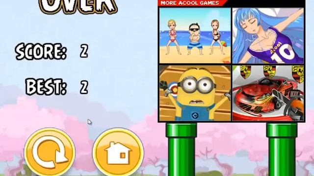 Flappy Angry Birds - Angry Birds Remake Flappy Bird смотреть онлайн