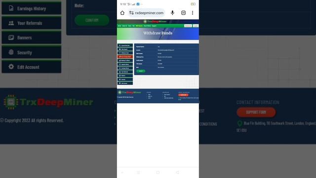 New trxdeepminer website without investment live withdraw payment Profe ??#tron #trx смотреть онлайн
