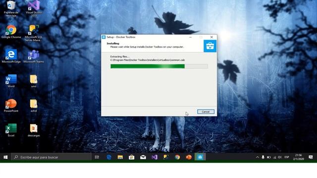 Oracle en Docker Tool Box + Kitematic SQL Developer смотреть онлайн