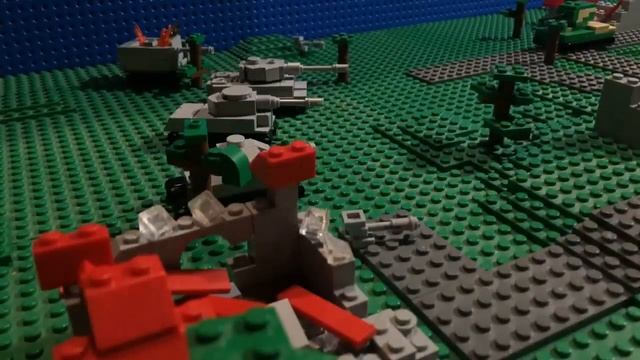 Lego Mini Tank Battle смотреть онлайн