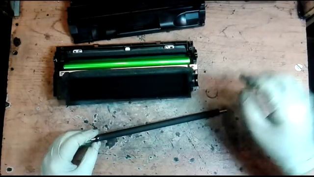 Samsung ML-1210 original. Заправка оригинального картриджа. Неудачная смотреть онлайн