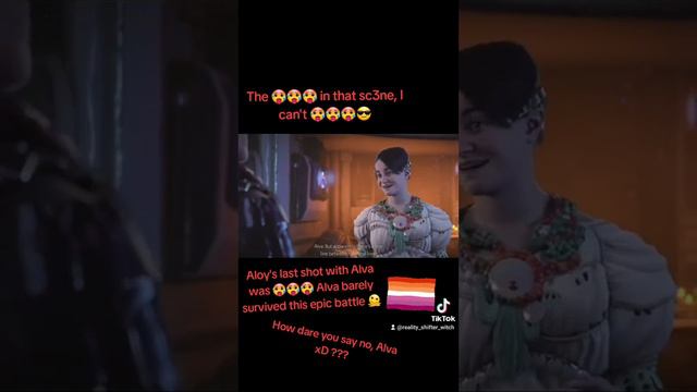 Aloy flirts with Alva ... - LGTBQ + - Horizon Forbidden West смотреть онлайн