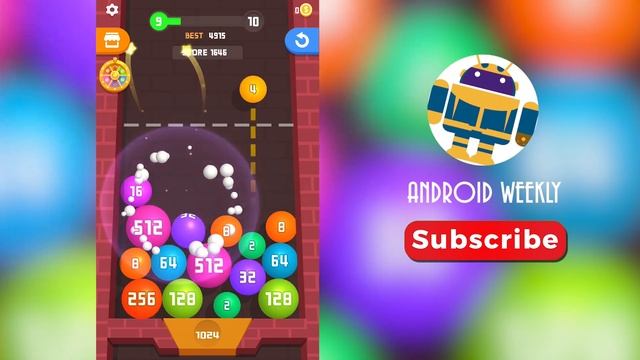 2048 Lucky: Merge Ball & Win Reward - Unlock 2048 Clubs! смотреть онлайн