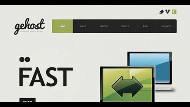 Preview Green Hosting Joomla Theme by Cowboy TMT смотреть онлайн