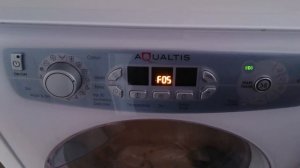 Hotpoint Aqualtis F05 Fault