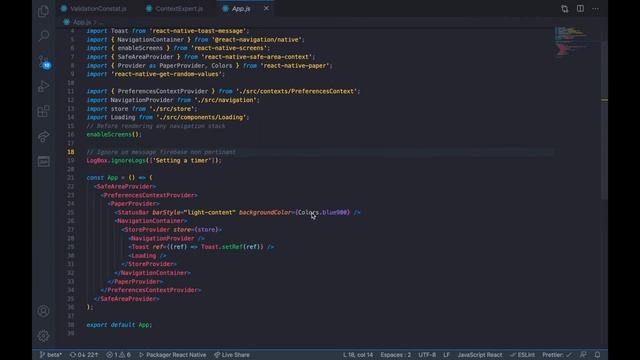 Projet React Native / Expo /Firebase смотреть онлайн