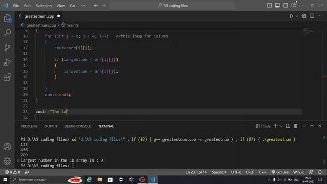 How to find largest number in 2D array C++ | fast tutorial смотреть онлайн