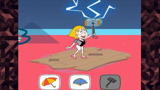 ПОПРОБУЙ СПАСТИ ДЕВУШКУ Веселая Логическая Игра на Телефон SAVE THE GIRL LionBoy смотреть онлайн