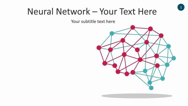Neural Network Infographic - Animated PowerPoint Template смотреть онлайн
