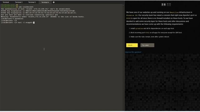 IPtables Installation And Configuration KodeKloud Engineer смотреть онлайн