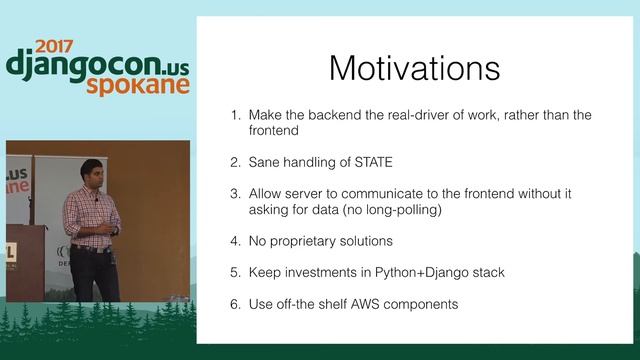 DjangoCon US 2017 - Butter smooth, interactive applications with Django... by Ganesh Swami смотреть онлайн