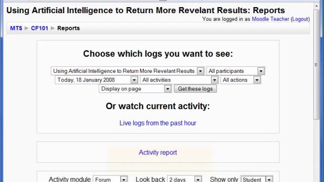 How to use the Activity & Participation Reports in Moodle смотреть онлайн