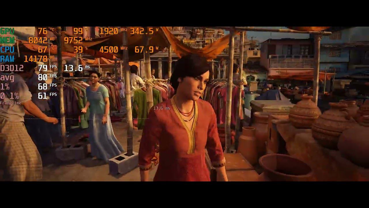 3090 в разрешении 3440x1440 Ultra-settings