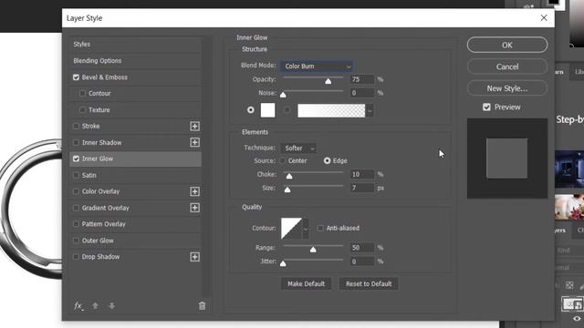 Chrome Text Effect VERY EASILY | Photoshop Tutorial смотреть онлайн