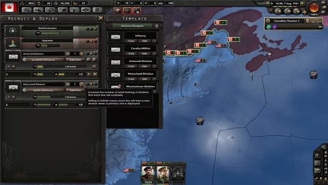Hearts of Iron IV - Together For Victory DLC | Canada | #10 [Scandinavian Intervention] смотреть онлайн