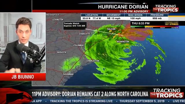 Hurricane Dorian: Tracking the Tropics смотреть онлайн
