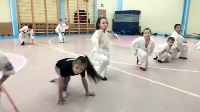 2021 удар на новогодней тренировке | Санкт-Петербургский Центр Ояма-каратэ смотреть онлайн