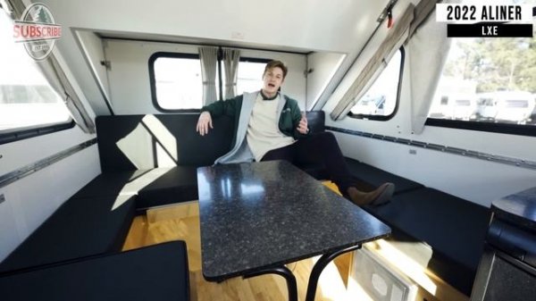 This A-Frame has One VERY Unique Feature!! 2022 ALiner LXE Walkthrough | Beckley's RVs