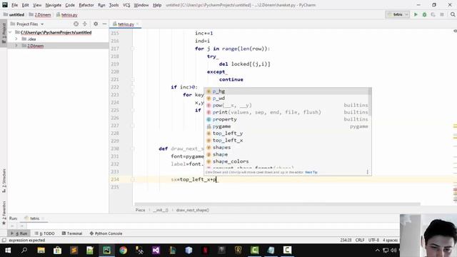 Python Pygame'de Tetris Oyunu Yapımı смотреть онлайн