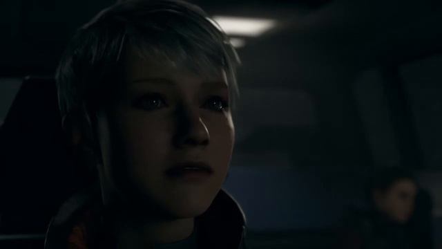 Detroit: Become Human Kara & Luther car conversation. смотреть онлайн