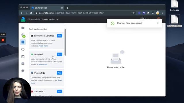 Uploading your data | Deepnote смотреть онлайн