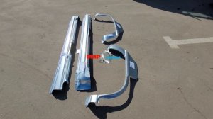 Daewoo Nexia ремкомплект ремонтный порог рем арка металл klokerholm Деу Нексиа Нексия. МирКузова