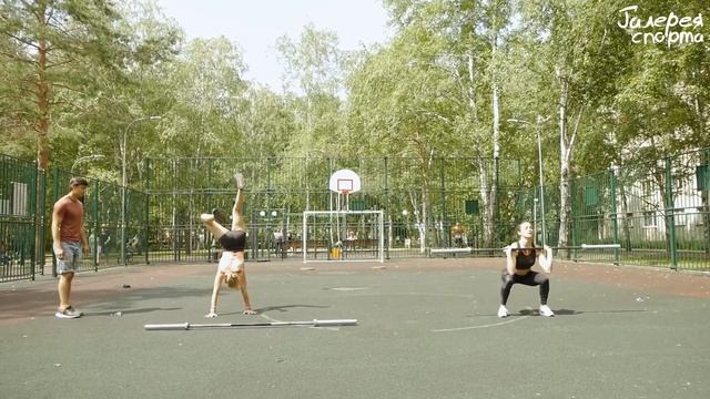 Гимнастика против Кроссфит! Ольга Котова и Мария Краснова! BATTLE MAN смотреть онлайн