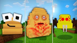 ЛУЧШИЙ КАКАШКА POU МОД В МАЙНКРАФТ!