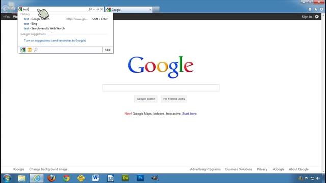 Setting Google as your default search engine in IE смотреть онлайн