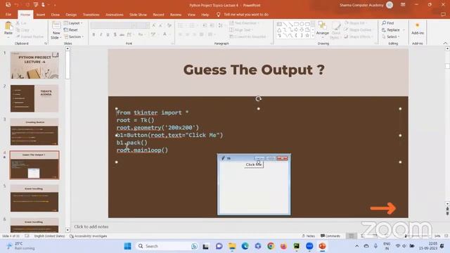 Online Python Project - Lecture 6 смотреть онлайн
