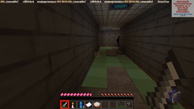 ХОРРОР карта в minecraft CUSTOM NPCs: За закрытыми дверями №3! смотреть онлайн