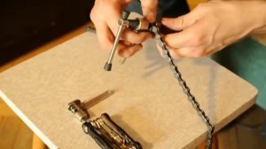 Как пользоваться выжимкой цепи велосипеда