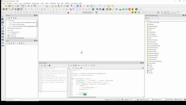 Automatisiert 5000 XYZ Dateien in GeoTiff umwandeln | QGIS | python | pyQGIS смотреть онлайн