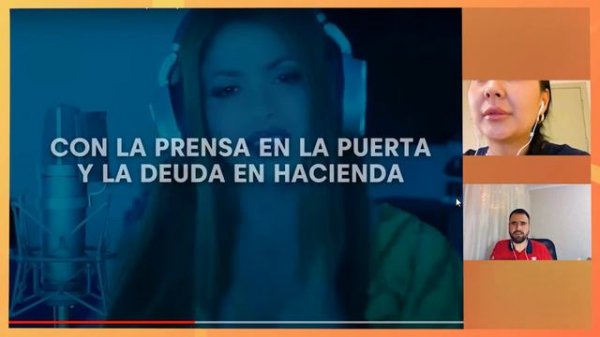 ПЕРЕВОД ПЕСНИ ШАКИРЫ 🔥 SHAKIRA || BZRP