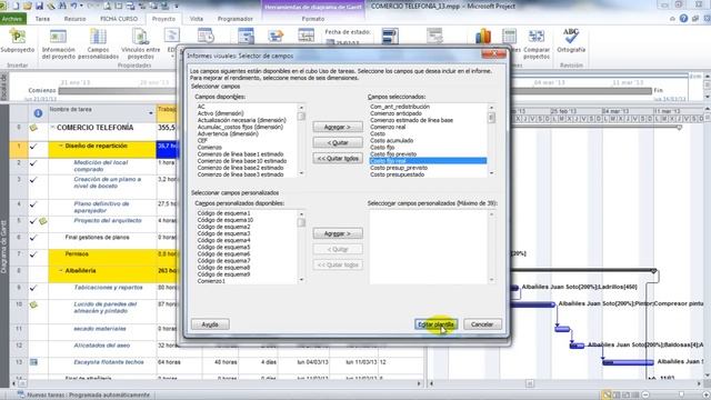 MS PROJECT 2010-2013 y 2016: CÓMO CREAR INFORMES VISUALES. CURVAS S. (43) смотреть онлайн